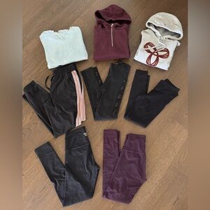 Aritzia TNA 8 piece clothing lot bundle size XXS.